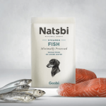 נטסבי natsbi - תזונה טבעית לכלב על בסיס דגים | 200 גרם